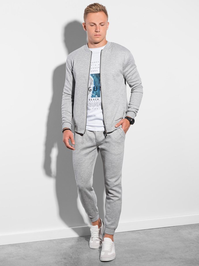 Men's set hoodie + pants - grey Z27