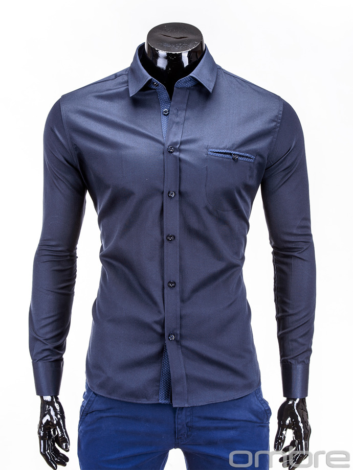 Men's shirt K213 - navy