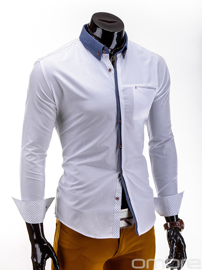 Men's shirt K235 - white