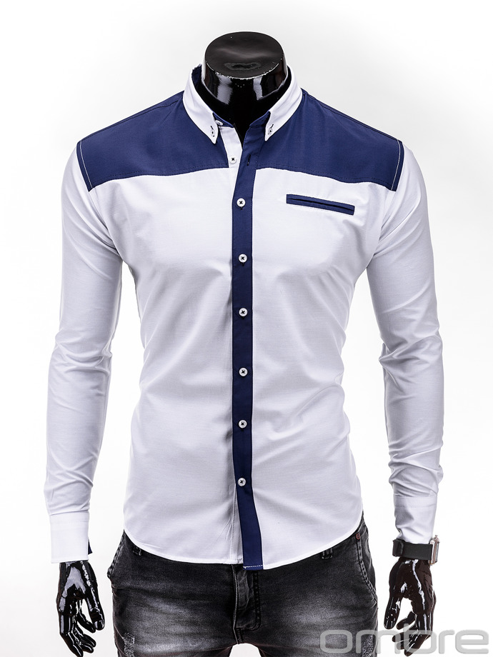 Men's shirt K243 - navy