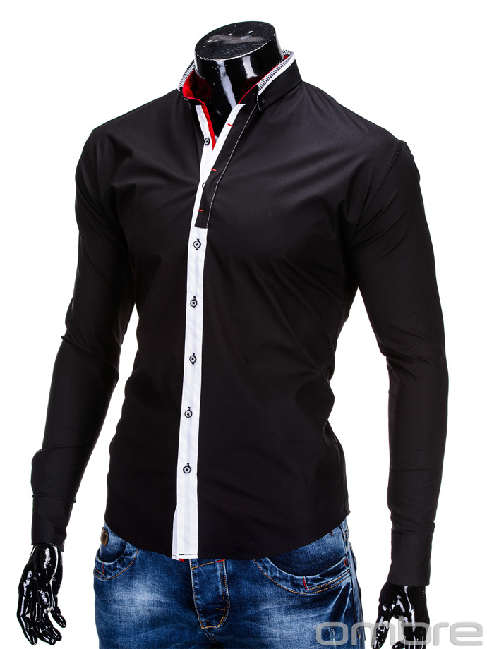 Men's shirt K289 - black