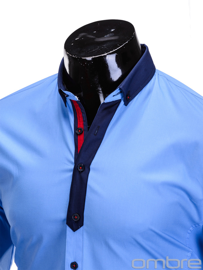 Men's shirt K310 - light blue