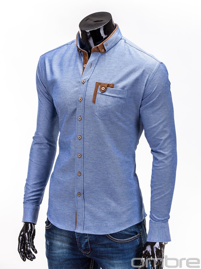Men's shirt K97 - blue