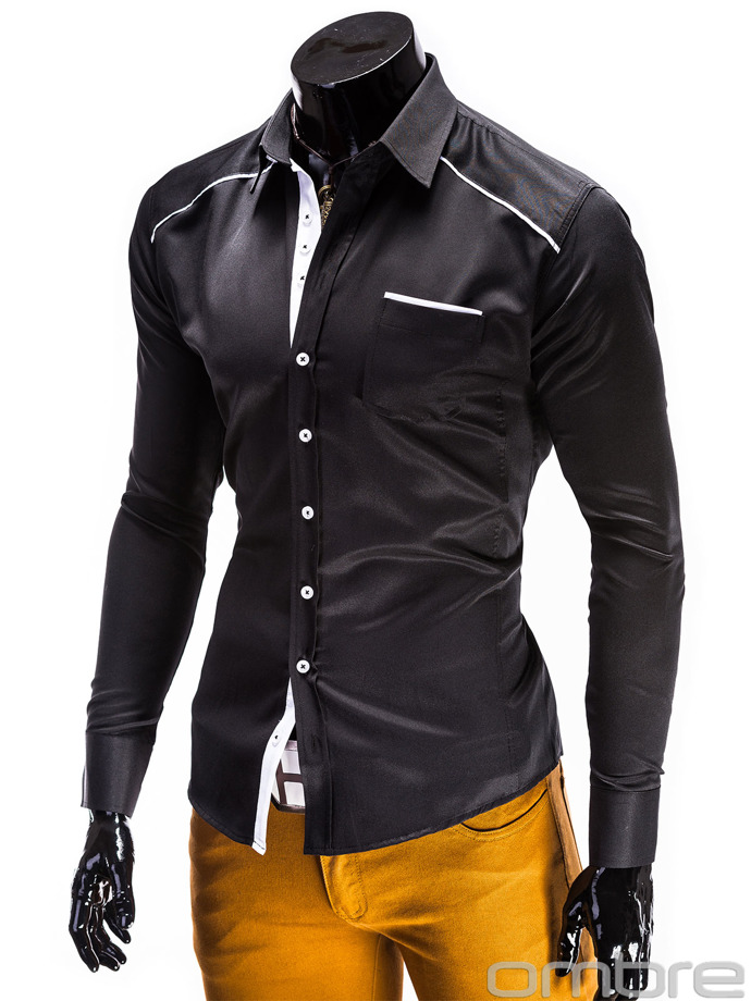 Men's shirt - black K112