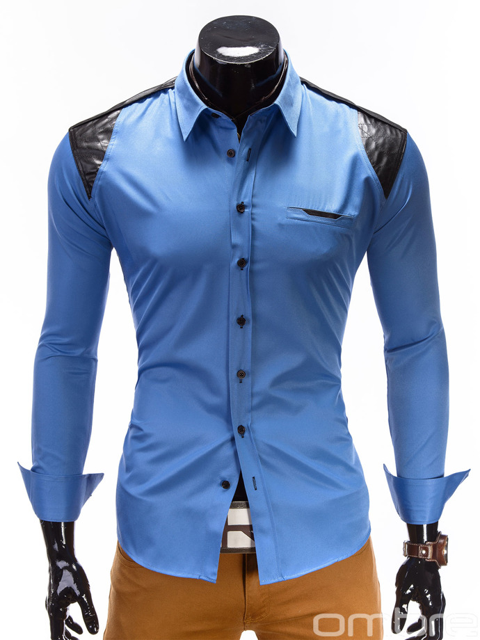 Men's shirt - blue K171