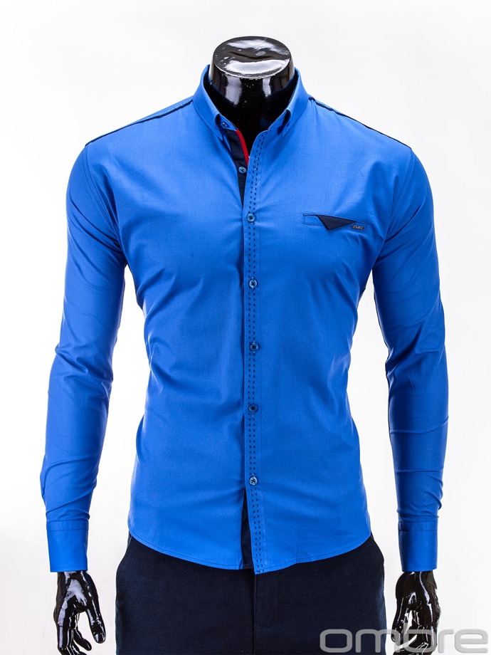 Men's shirt - blue K263