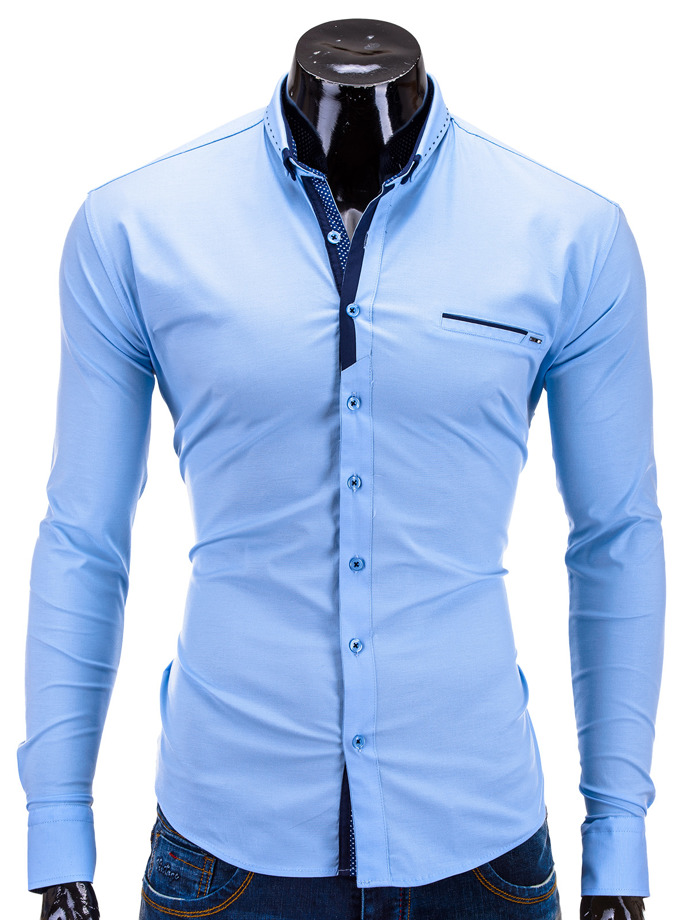 Men's shirt - light blue K275
