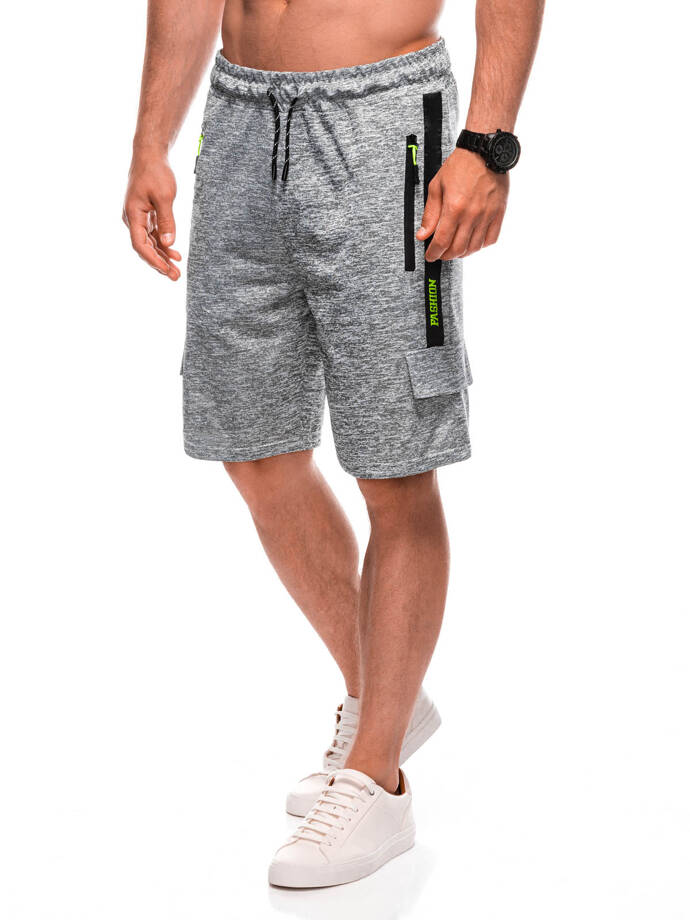 Men's short sweat shorts 518W - graphite