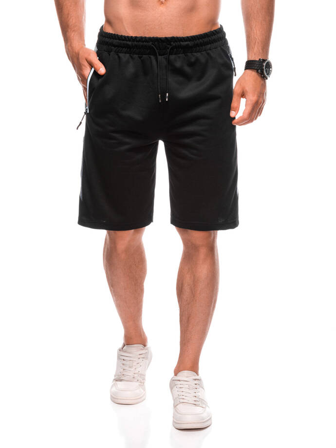 Men's short sweat shorts 520W - black