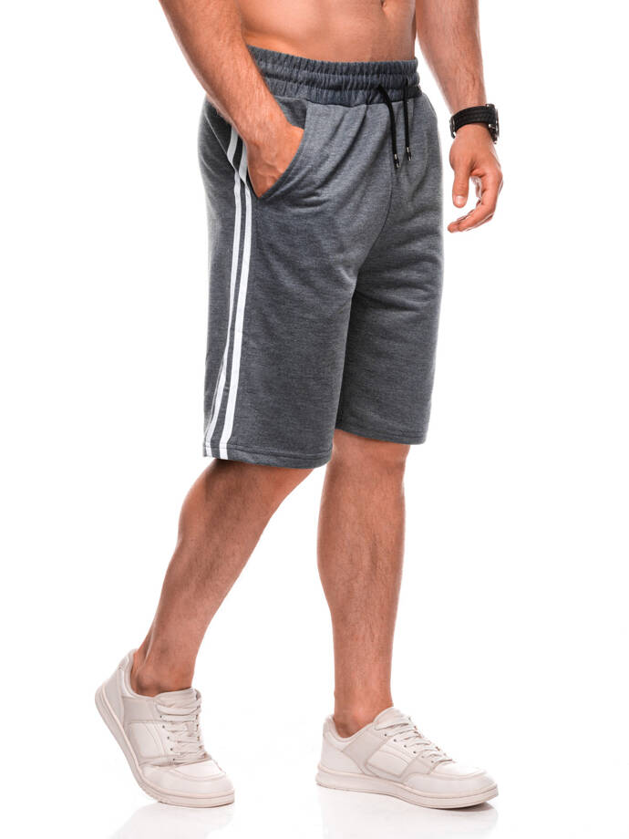 Men's short sweat shorts 521W - graphite