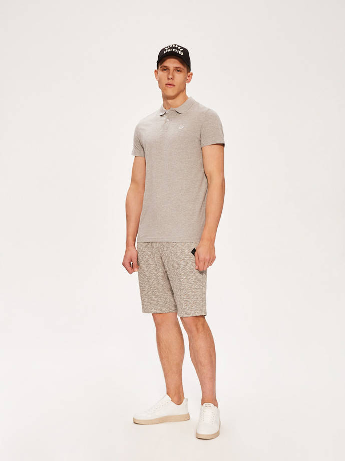 Men's shorts MANFILS 3 W455 - gray melange