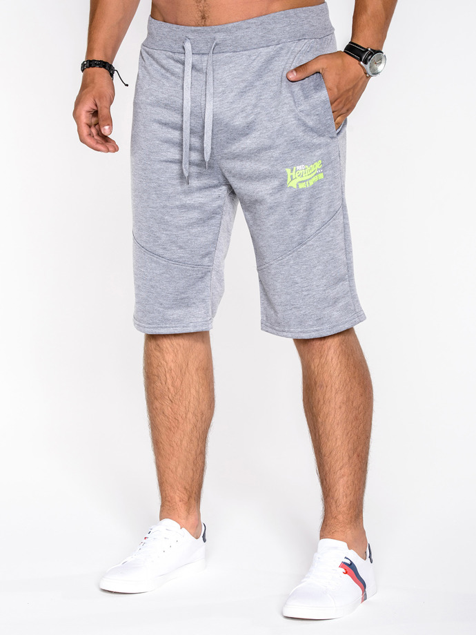 Men's shorts W026 - grey
