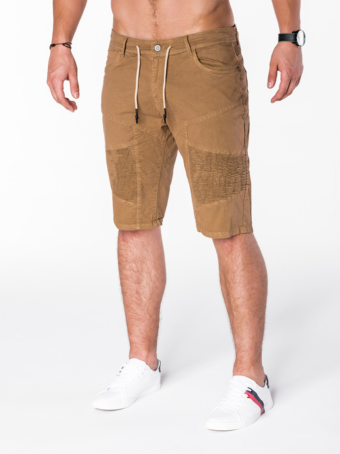 Men's shorts W046 - camel