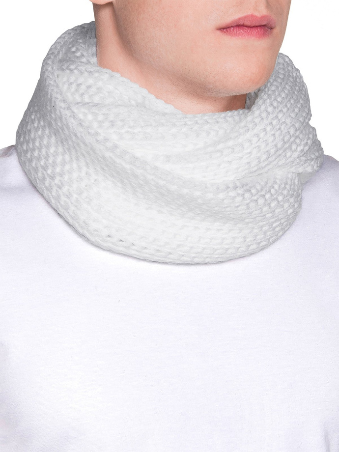 Mens Snood A098 White Modone Wholesale Clothing For Men