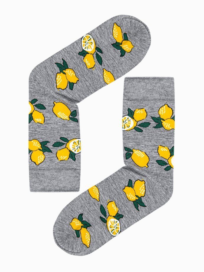 Men's socks U115 - grey