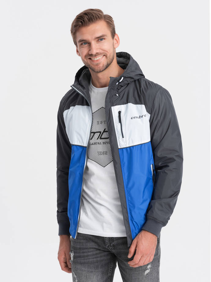 Men's sports jacket - blue V2 C447