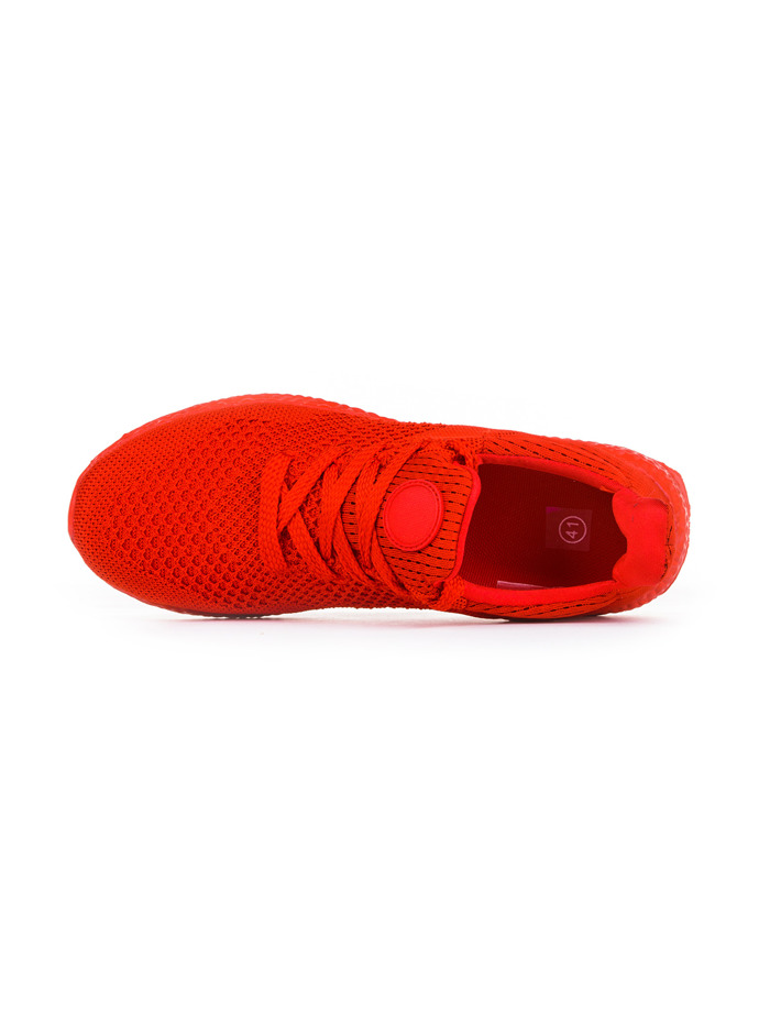 Men's sports shoes T078 - red