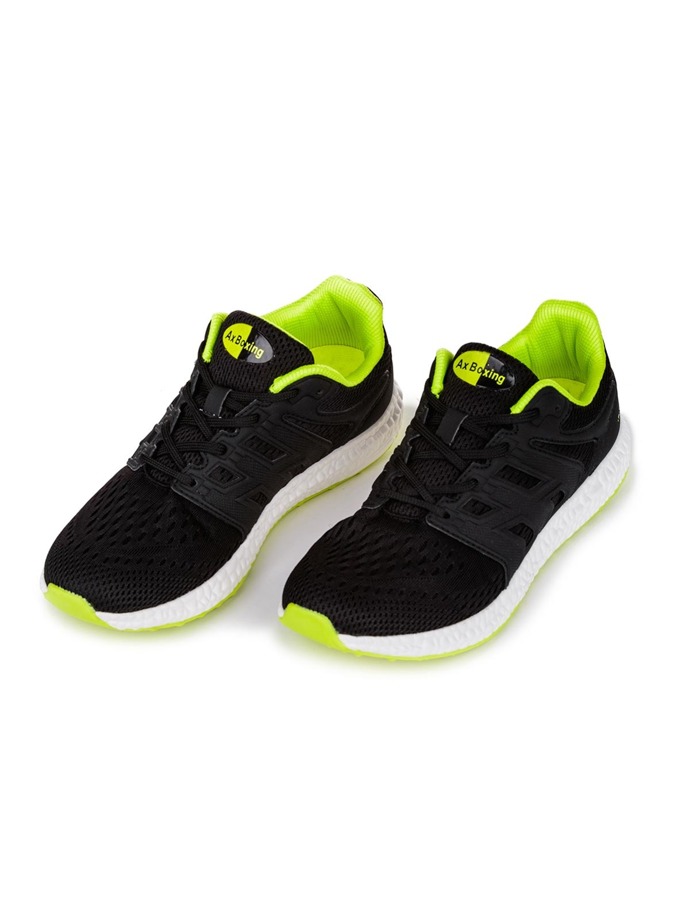 Men's sports shoes T090 - black/yellow