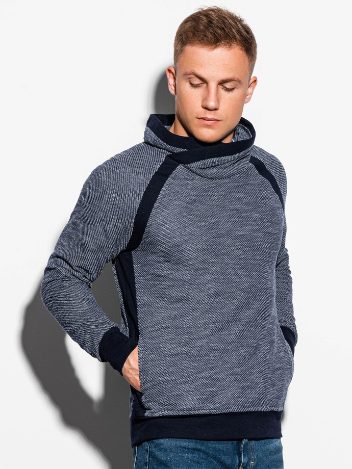 stand up collar sweatshirt