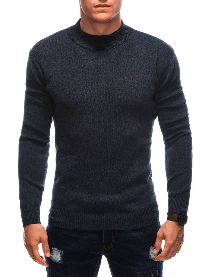 Men's sweater E219 - navy