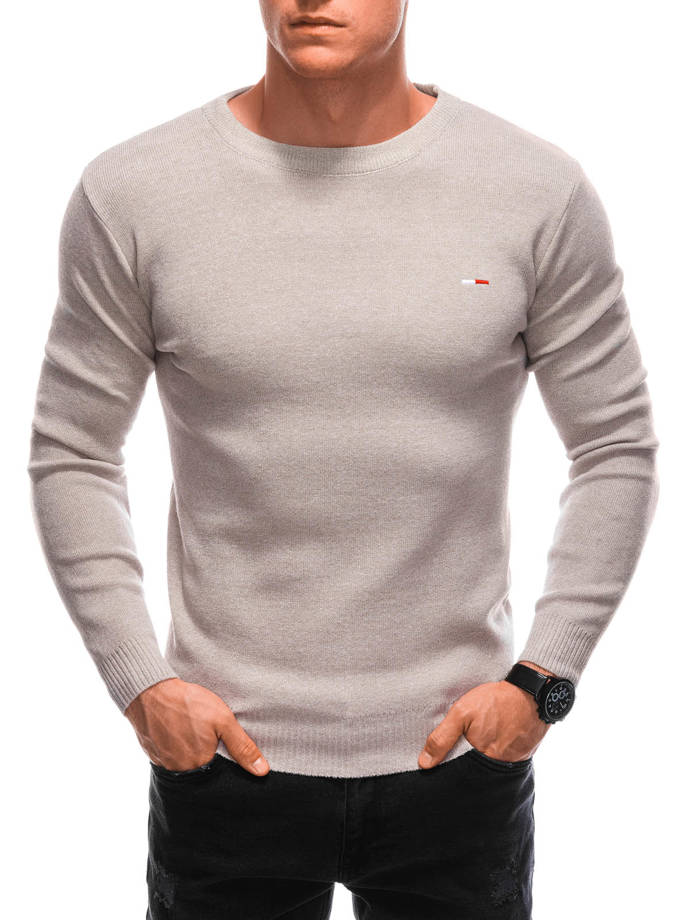 Men's sweater E228 - beige
