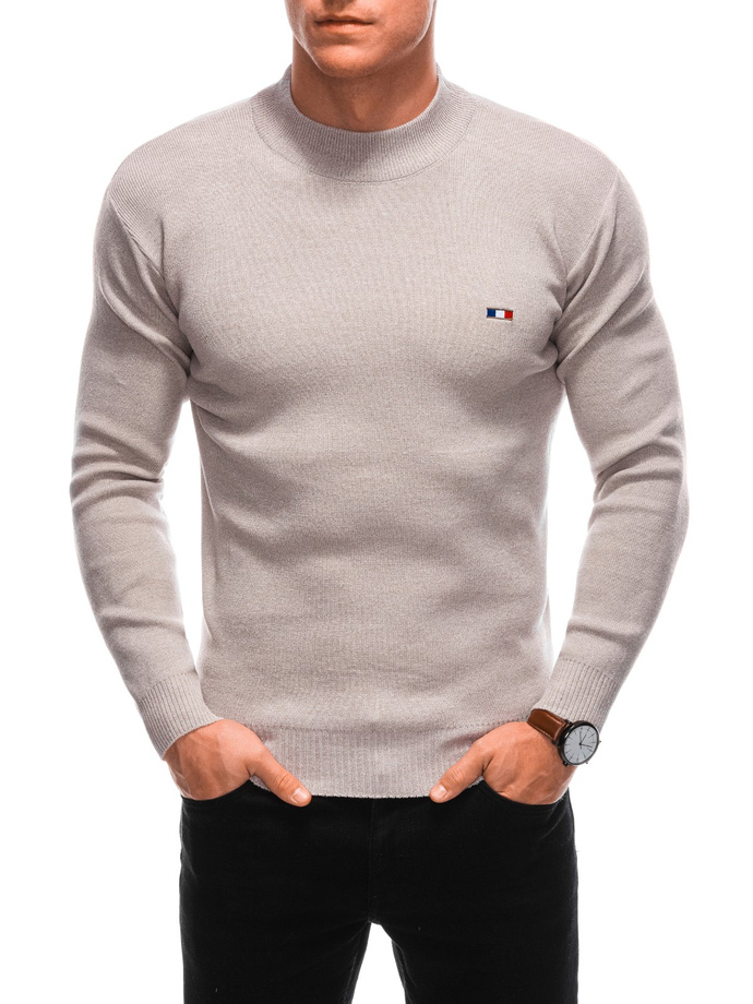 Men's sweater E229 - beige
