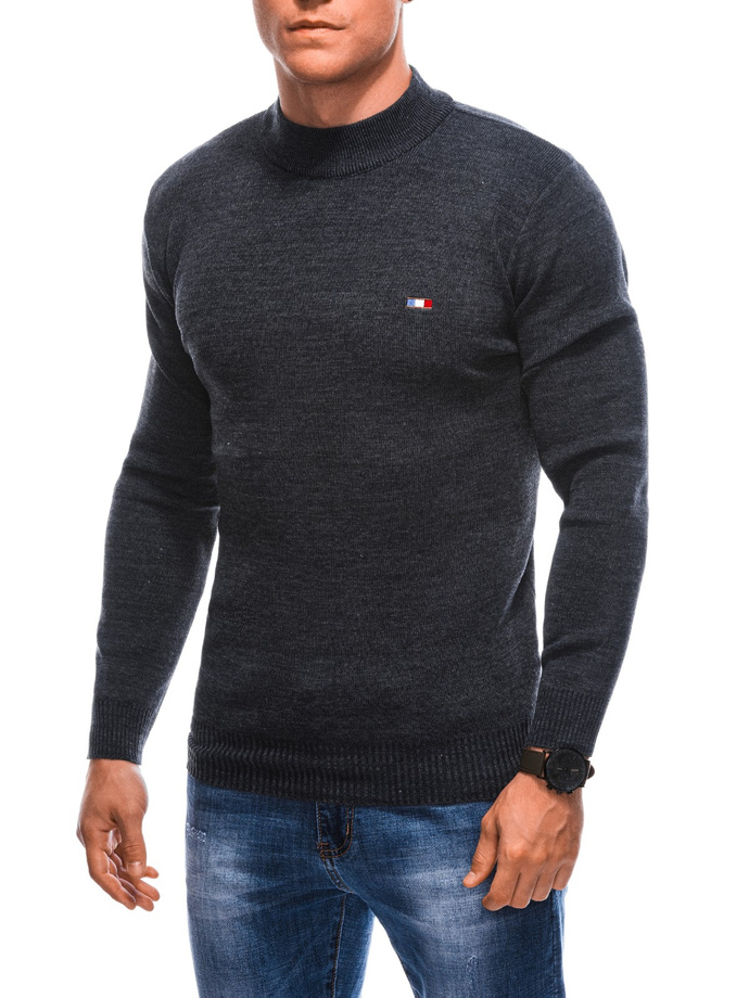 Men's sweater E229 - navy