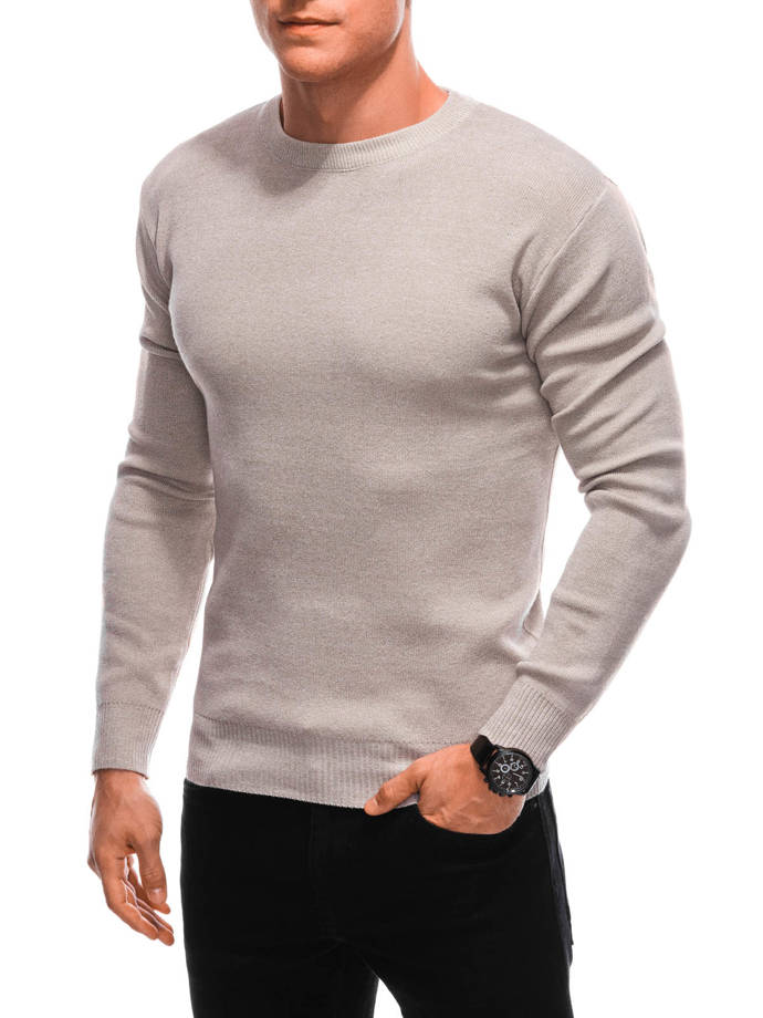Men's sweater E232 - beige
