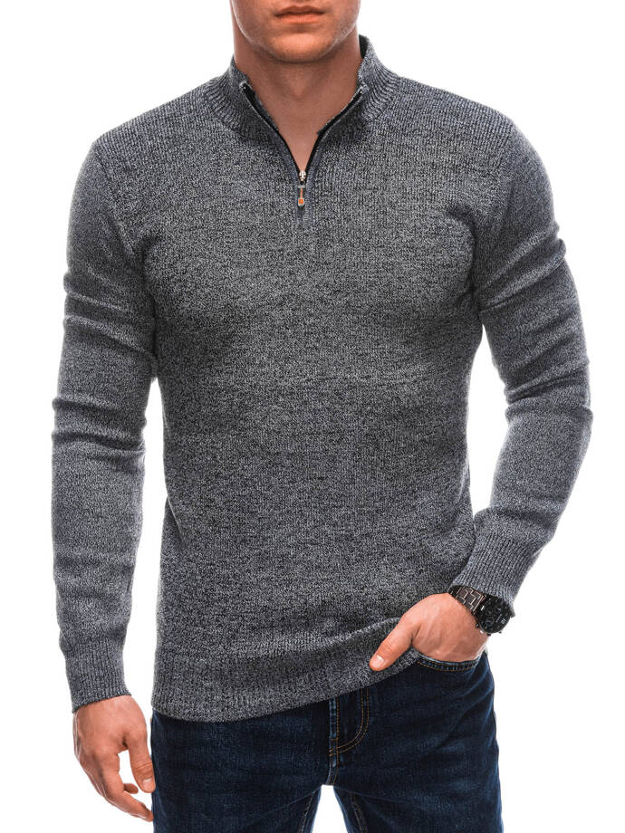 Men's sweater E235 - grey