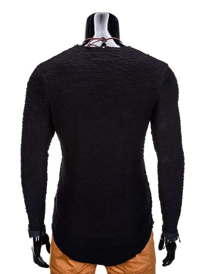 Men's sweater E88 - black