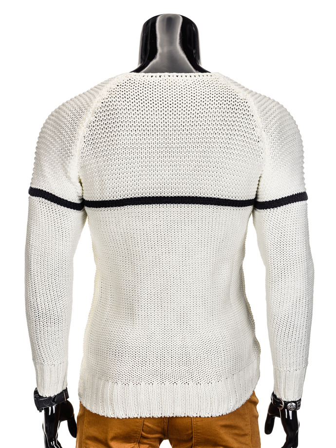 Men's sweater E97 - white