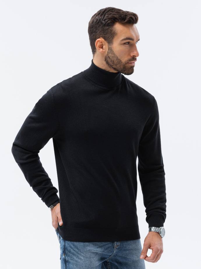Men's sweater - black E179