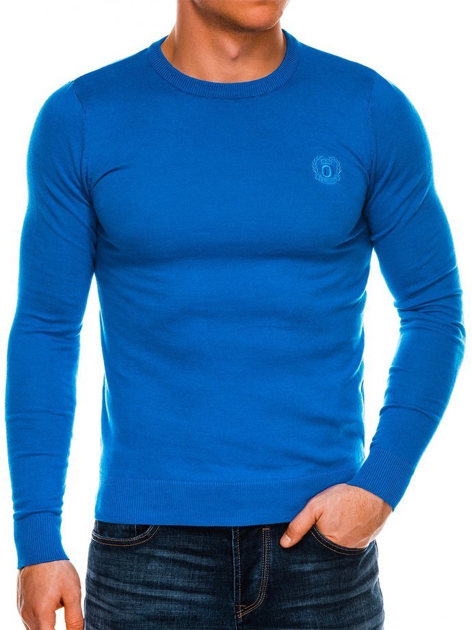 Men's sweater - blue E122