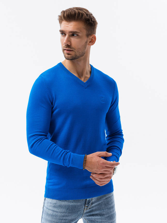 Men's sweater - blue E191