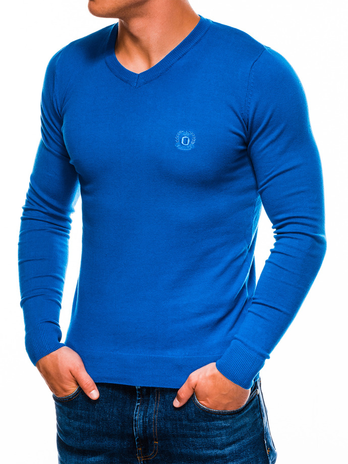 Men's sweater - blue E74