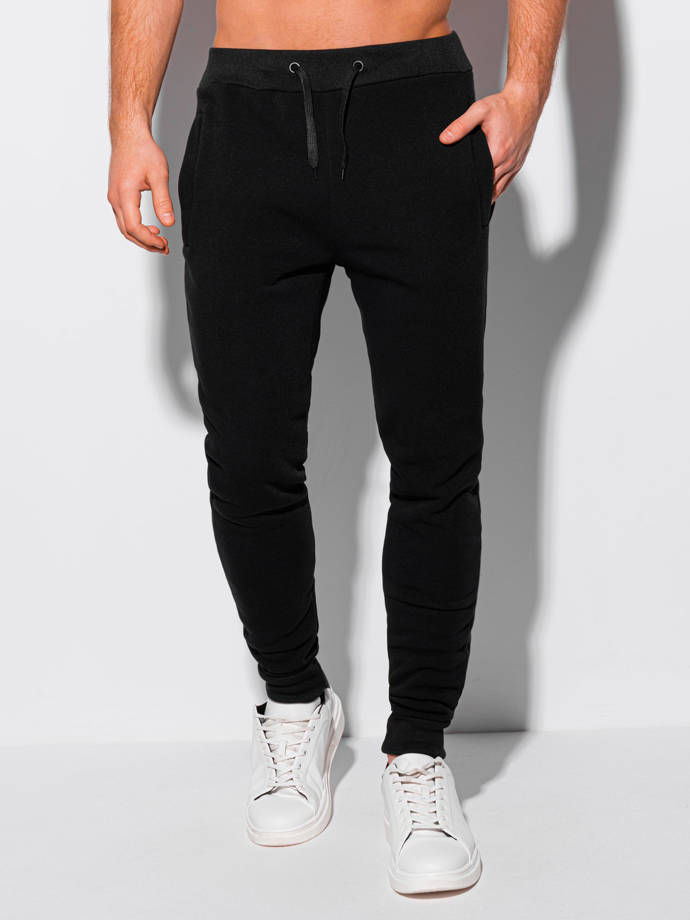 Men's sweatpants P1088 - black