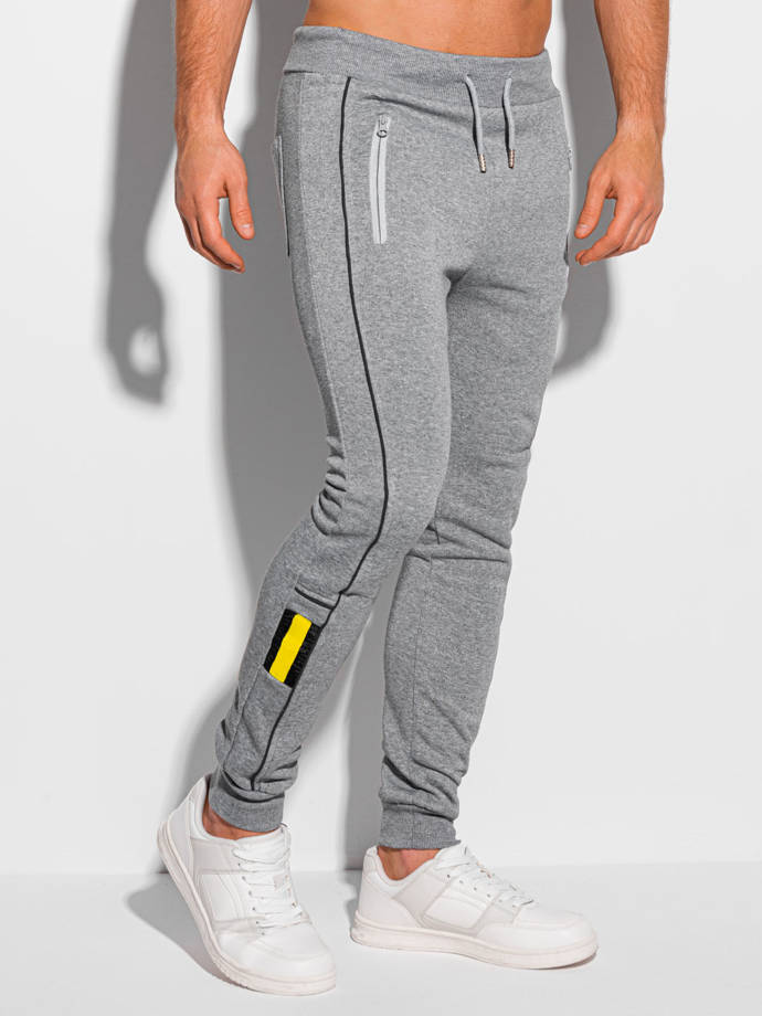 Men's sweatpants P1135 - grey