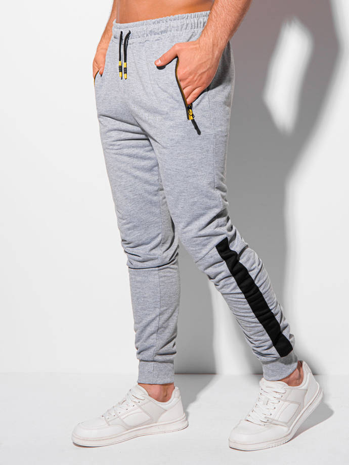Men's sweatpants P1183 - grey