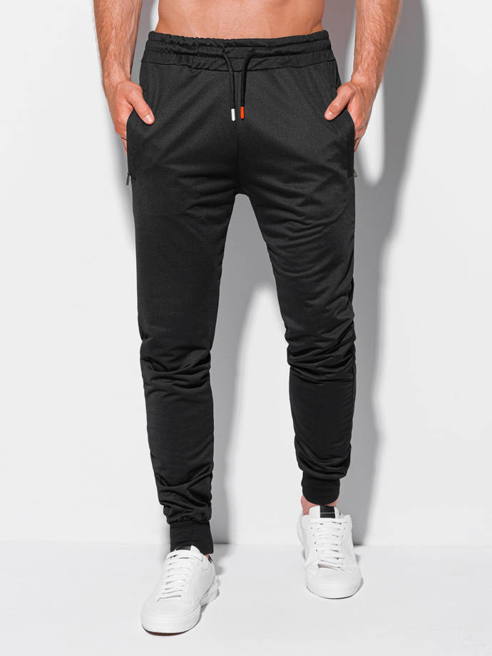 Men's sweatpants P1205 - black