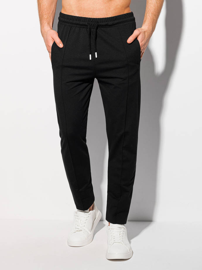 Men's sweatpants P1233 - black
