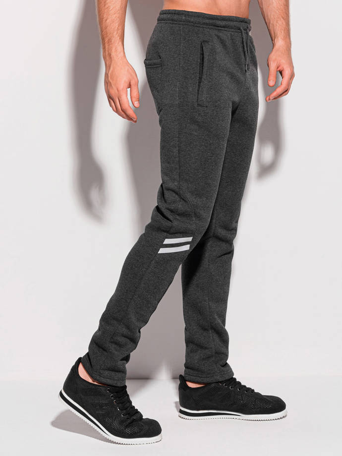 Men's sweatpants P1276 - dark grey