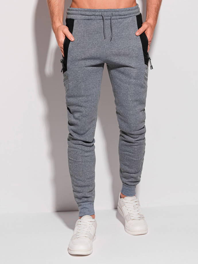 Men's sweatpants P1292 - grey