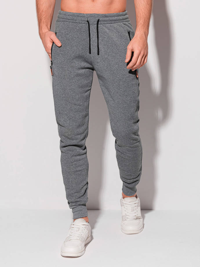 Men's sweatpants P1296 - grey