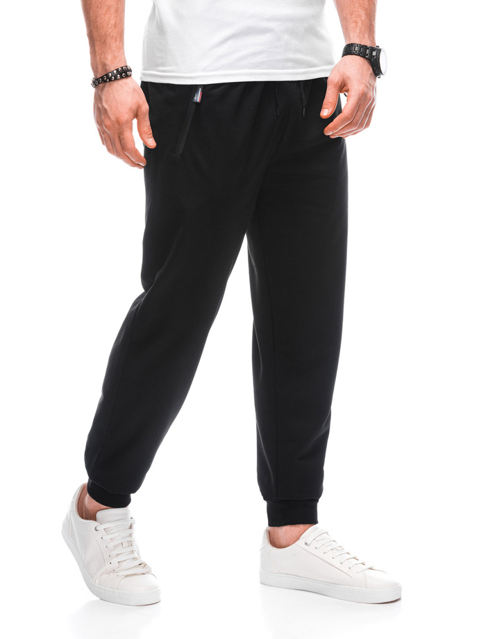 Men's sweatpants P1324 - black