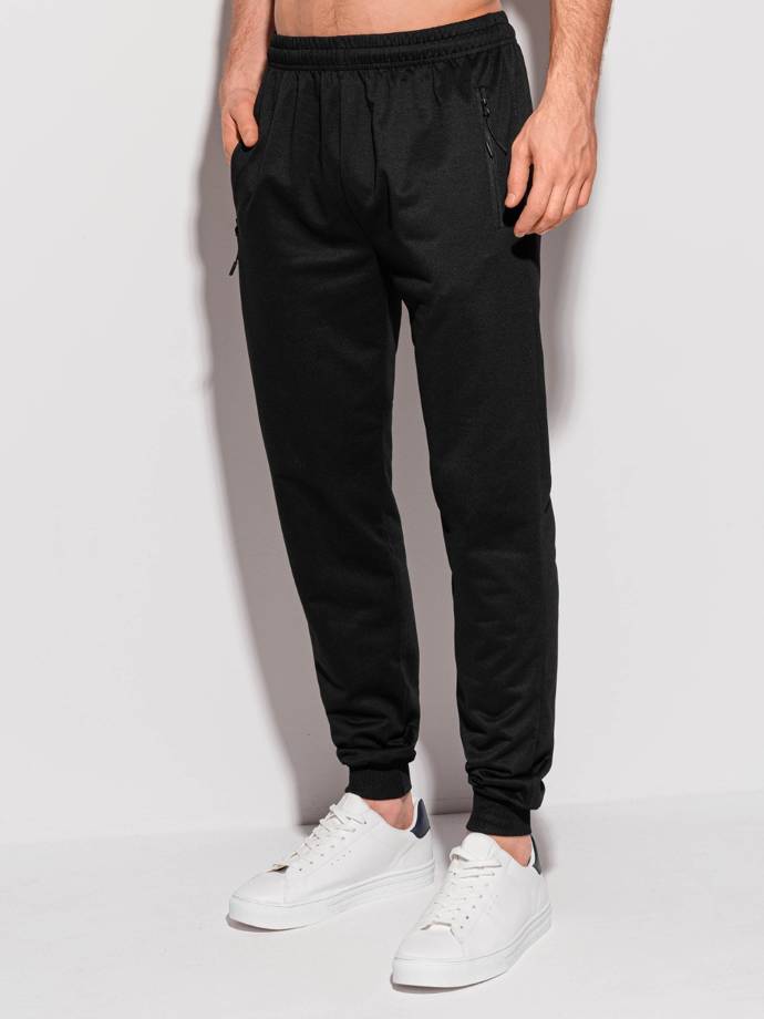 Men's sweatpants P1331 - black
