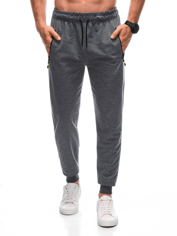 Men's sweatpants P1412 - grey