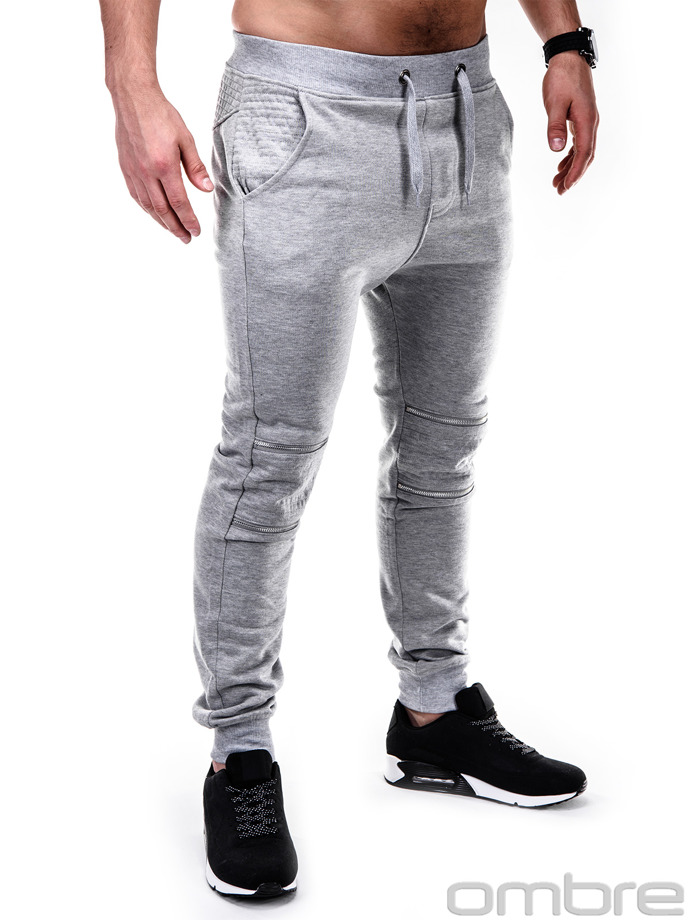 Men's sweatpants P163 - grey