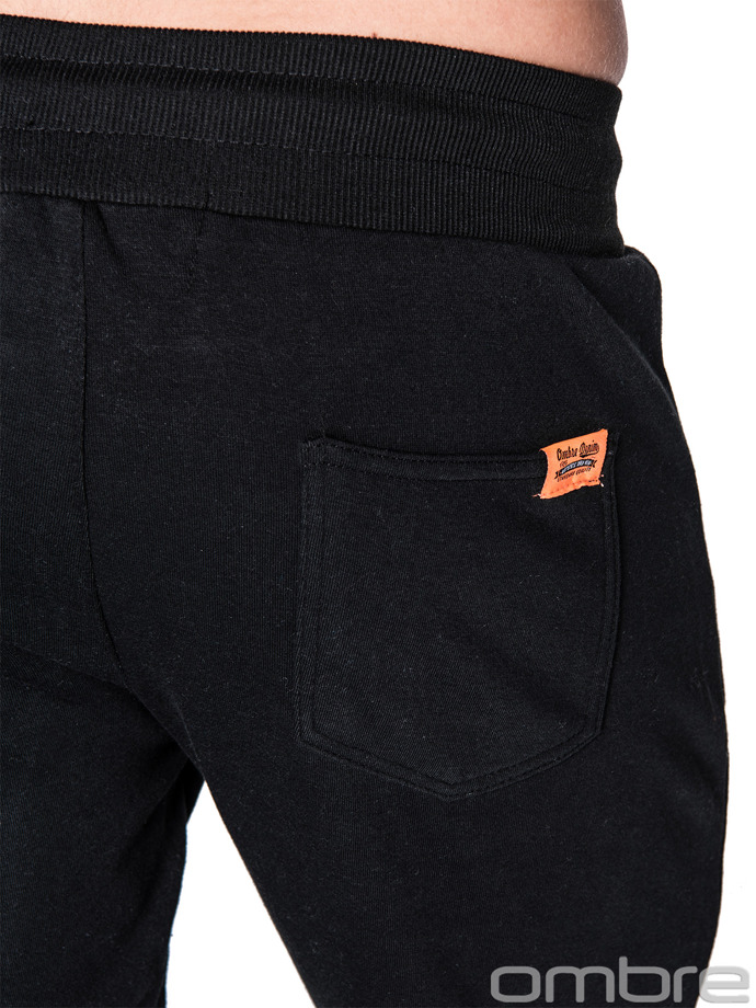 Men's sweatpants P423 - black
