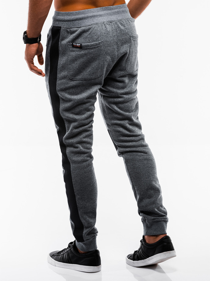 Men's sweatpants P425 - dark grey | MODONE wholesale - Clothing For Men