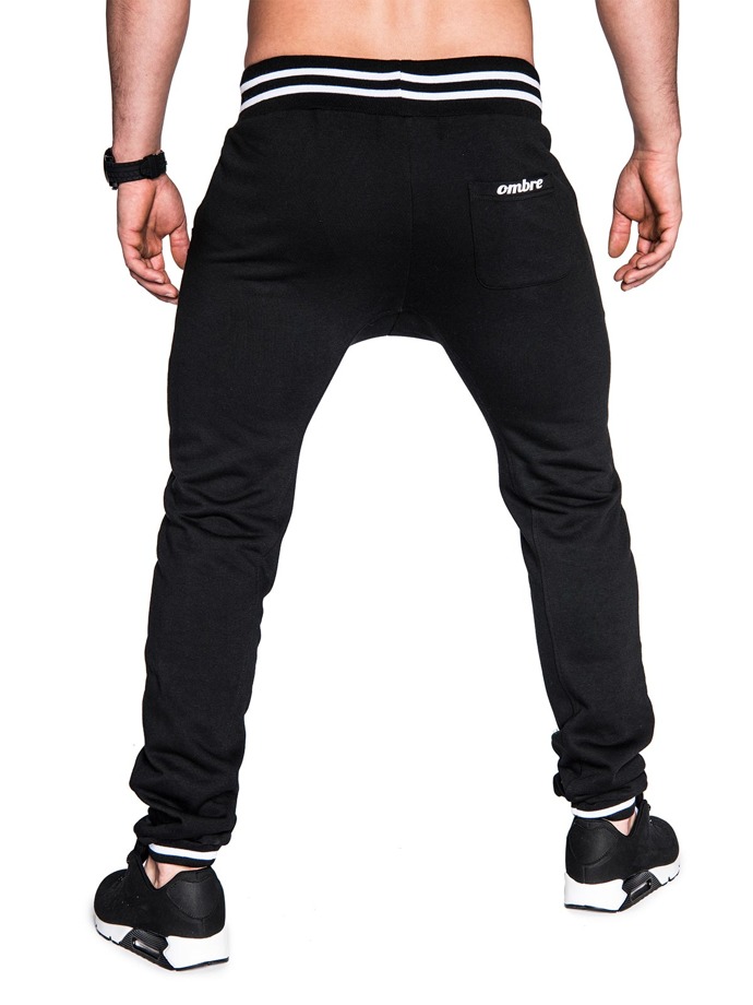 Men's sweatpants P428 - black